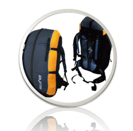 パラグライダーザック